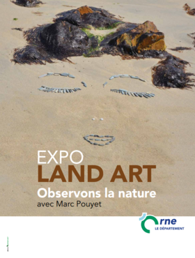 affiche de l'exposition Land Art