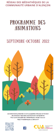 couverture du programme de septembre et octobre 2022